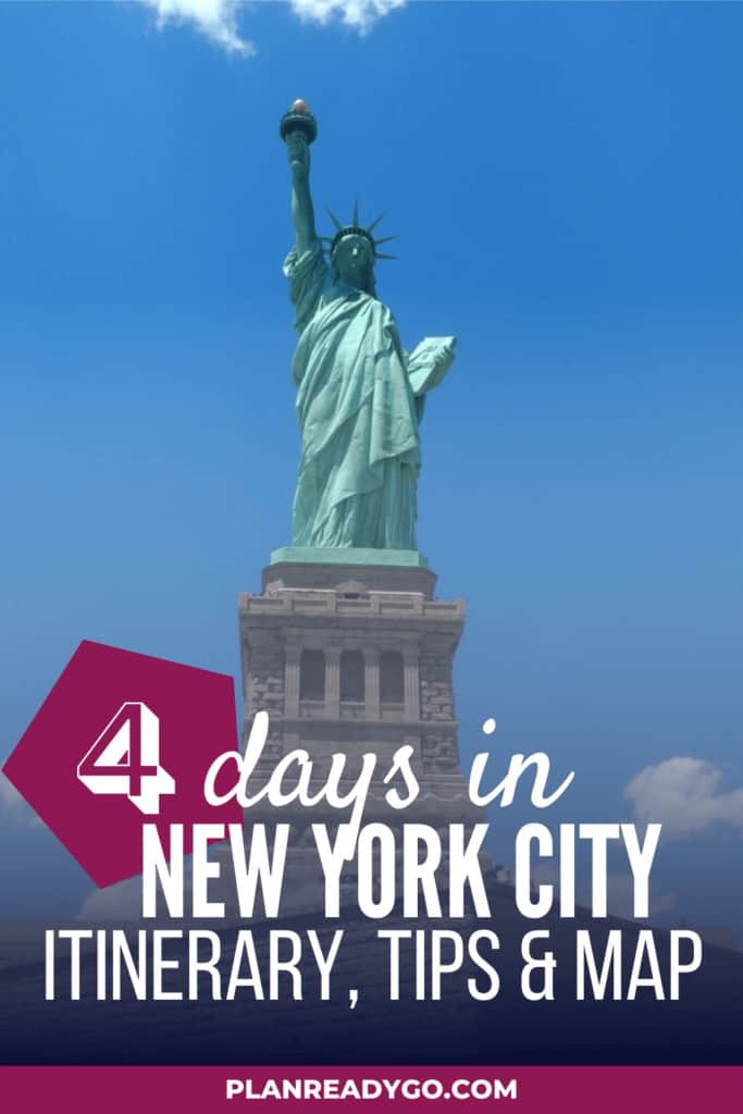 4-day NYC itinerary