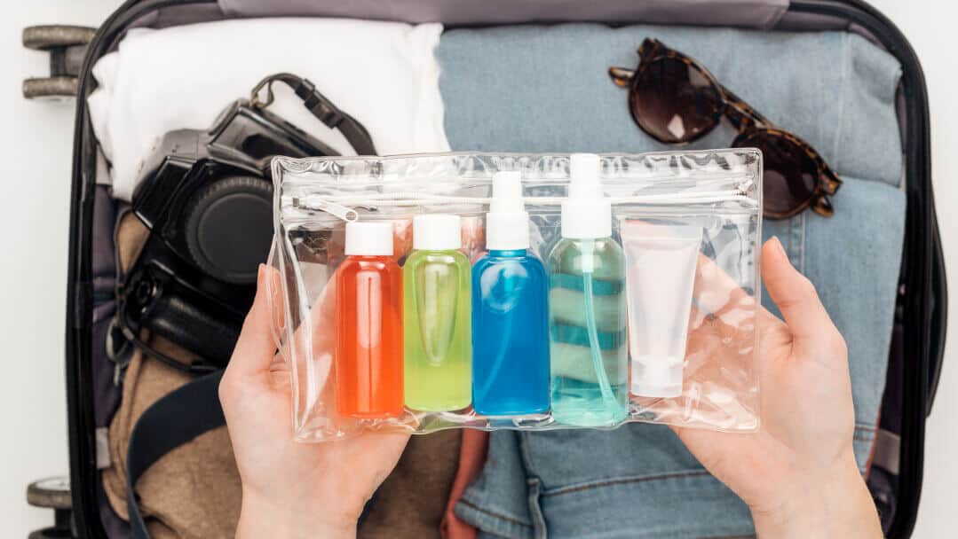 How to Pack a Toiletry Bag for Carryon Only Travel • Plan, Ready, Go!