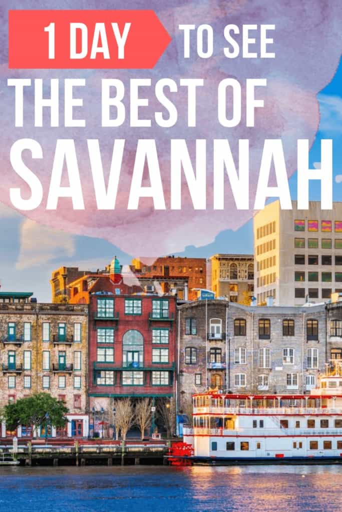 One day in Savannah, Georgia