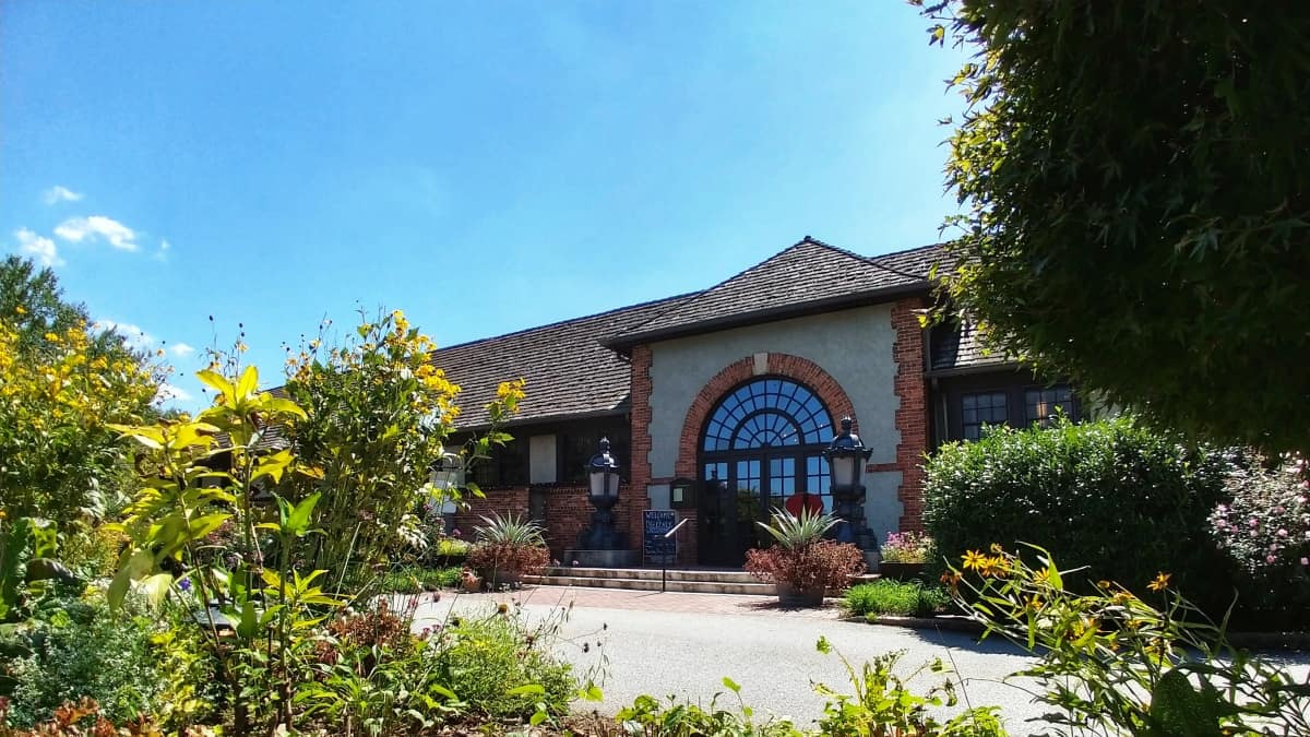 Deerpark Restaurant exterior at Biltmore Estate