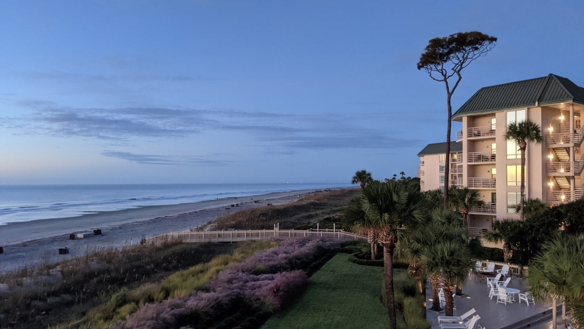 Beach on Hilton Head Island South Carolina at Dawn