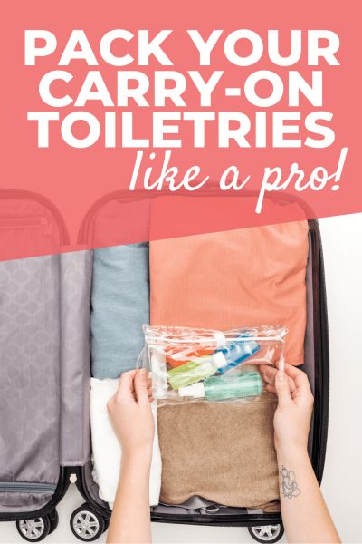 Can i pack cheap toiletries in my suitcase