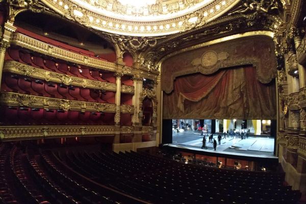 Palais Garnier auditorium and stage