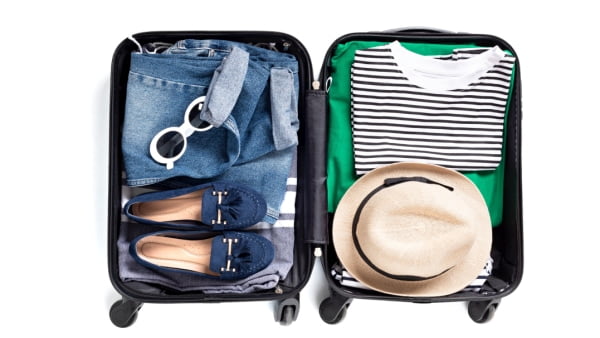 how to pack a suitcase for a week