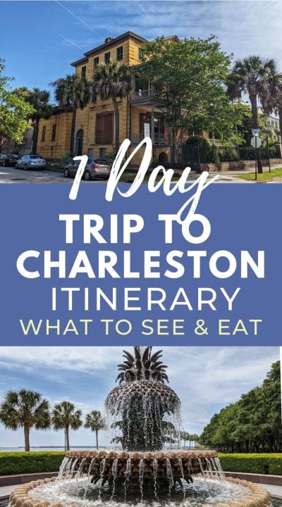 1 day trip to Charleston