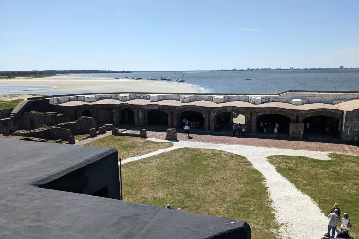 Inside Fort Sumter