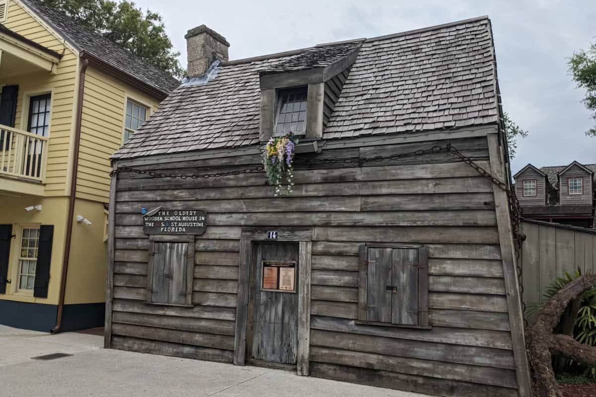 Oldest Wooden Schoolhouse building exterior