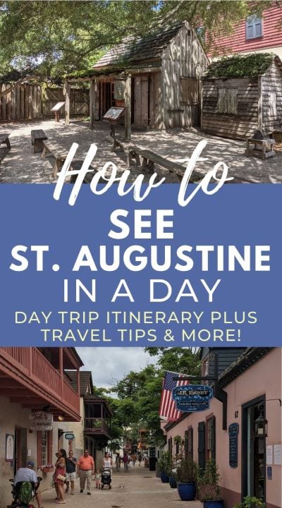 one day in St. Augustine