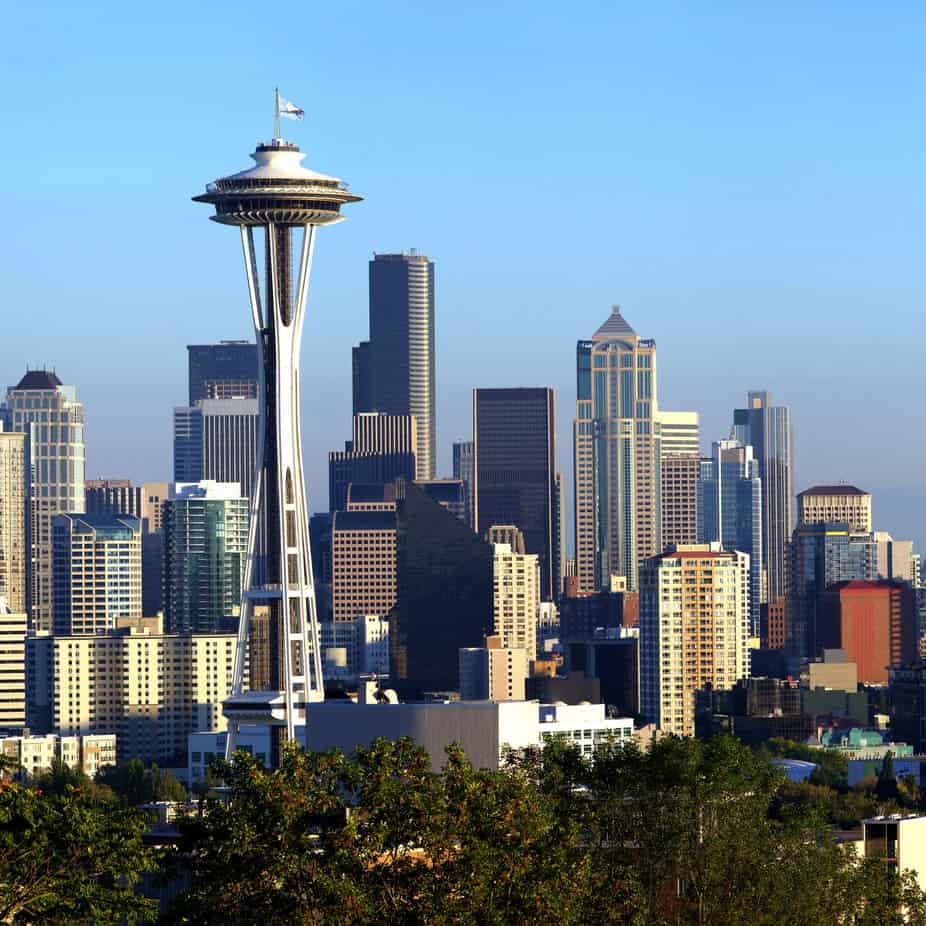 Seattle skyline with the Space Needle