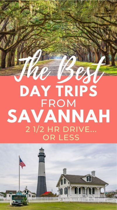 the best day trips from Savannah