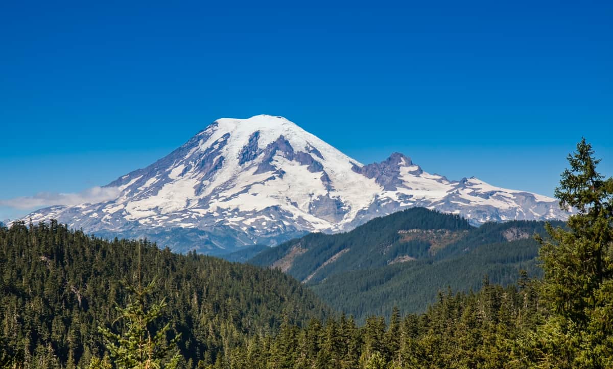 Mount Rainier in Washington State