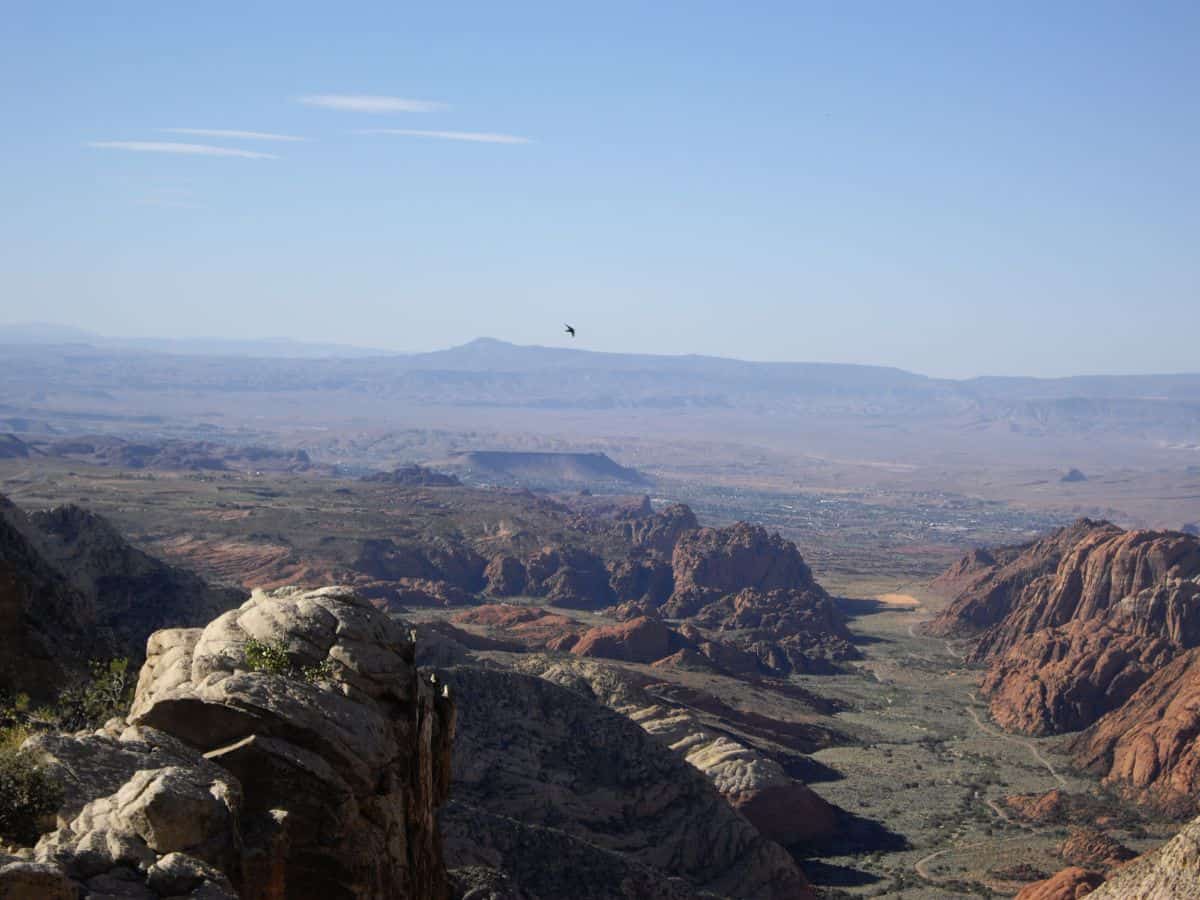 view of snow canyon state park