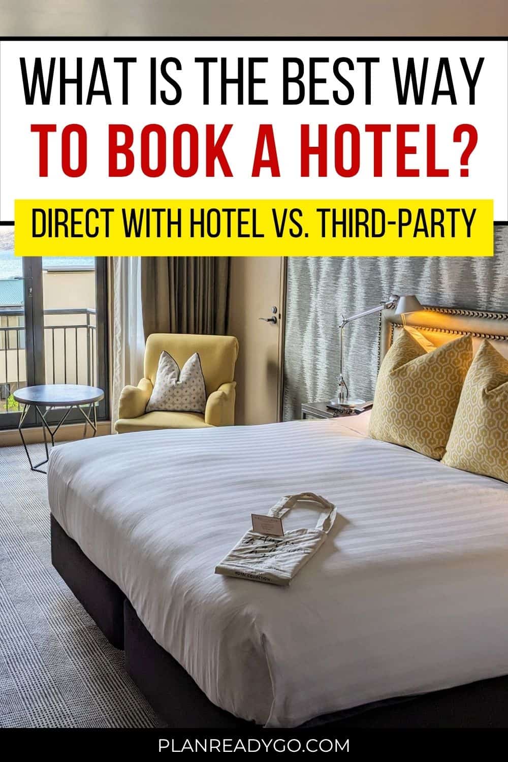 Is it best to book a hotel direct or with a third-party site? pinterest image